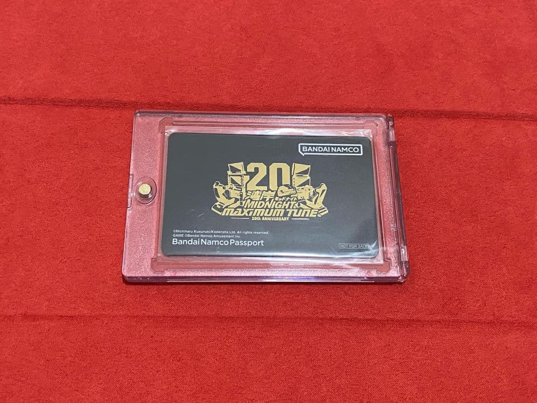 湾岸ミッドナイト 20周年記念 バナパス ブラックゴールド LAST 1枚！