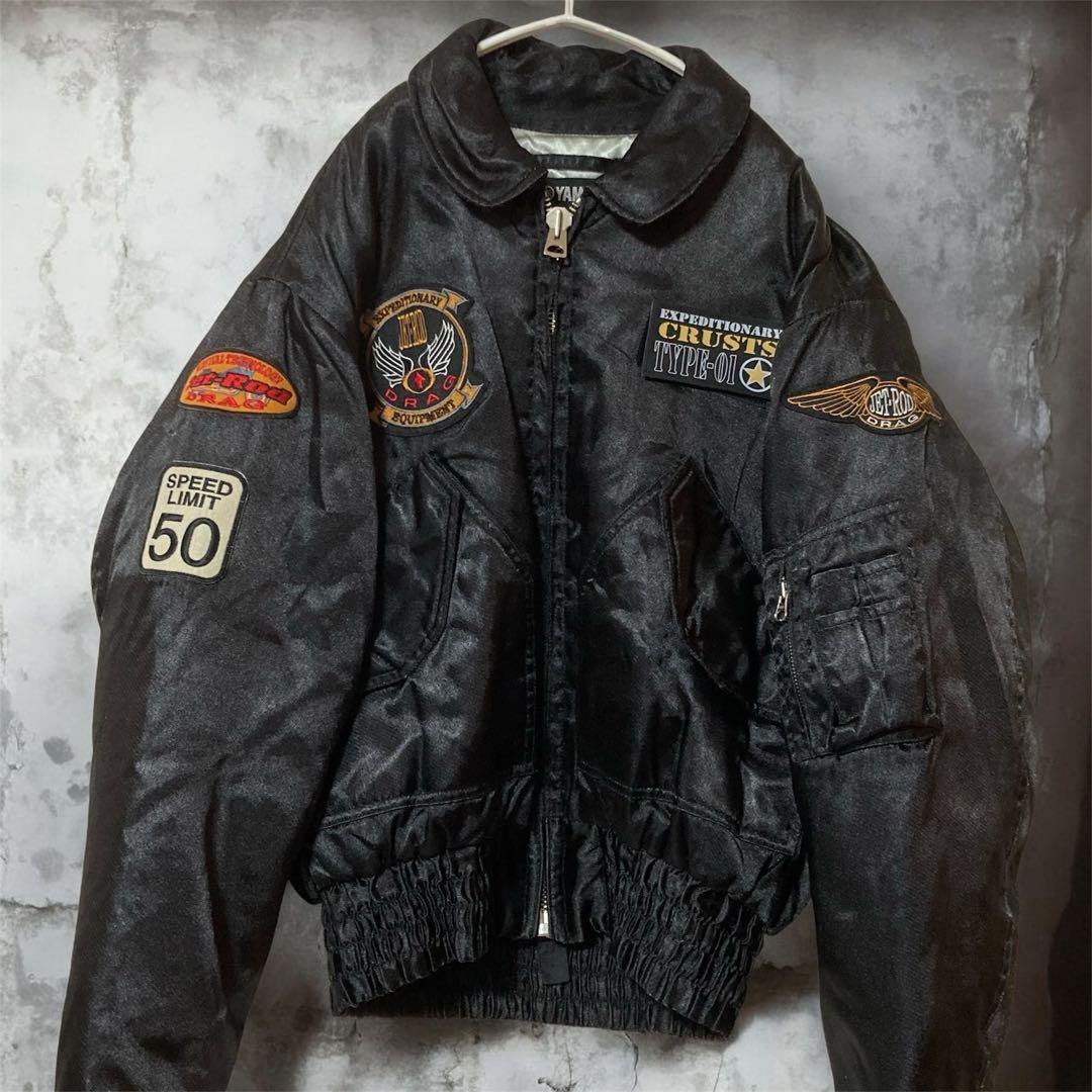 ヴィンテージ　ヤマハ JETROD ライディングジャケット　ライダース　希少
