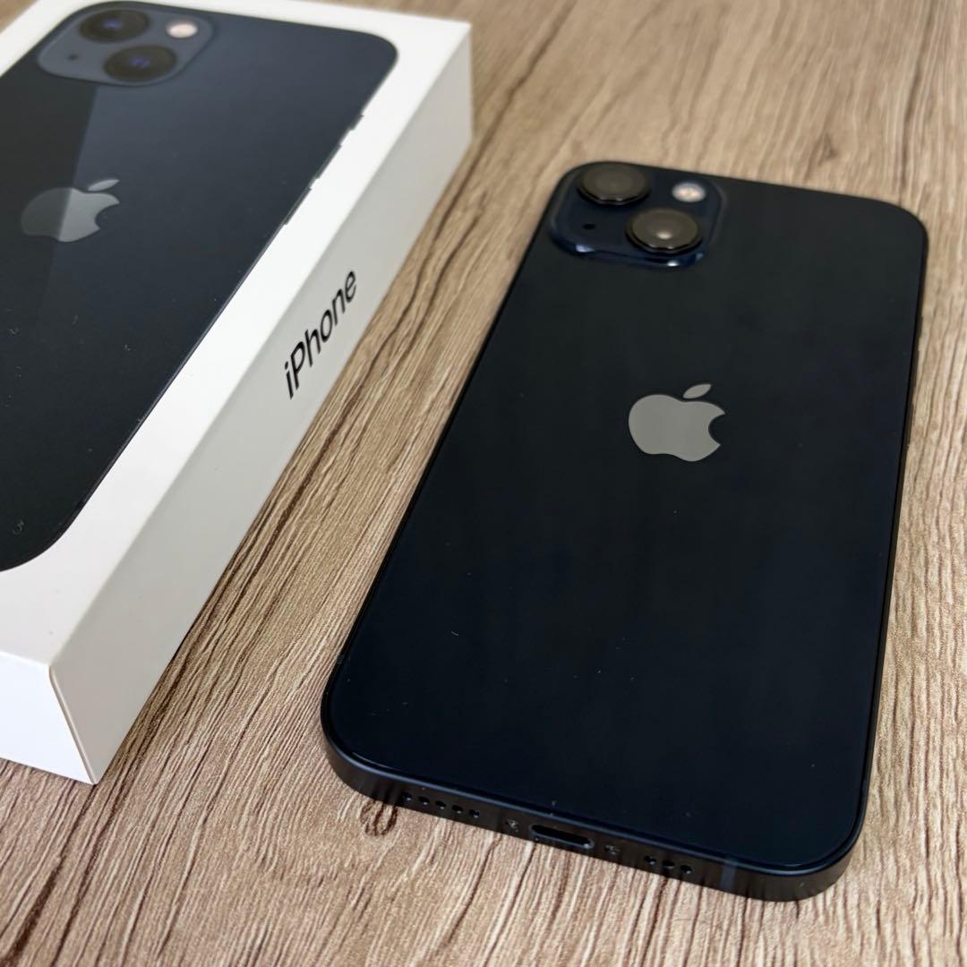 iPhone13 128GB バッテリー100% Apple認定整備 ケース付