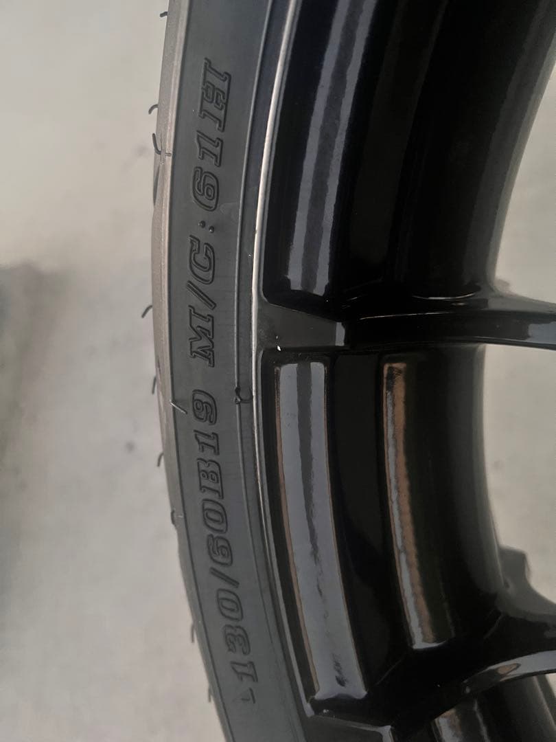 ハーレー 19インチホイール　ダンロップD408