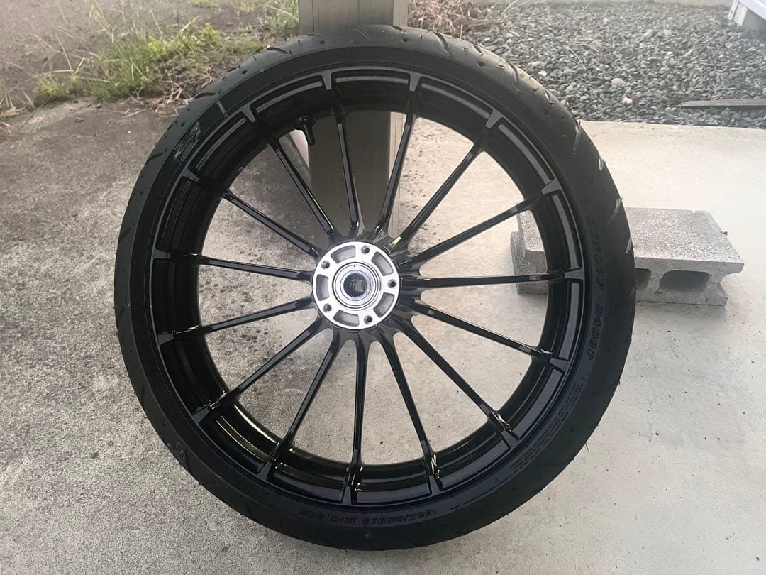 ハーレー 19インチホイール　ダンロップD408