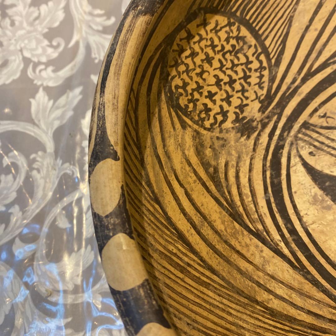 中国古玩　発掘品　アンダーソン大鉢土器