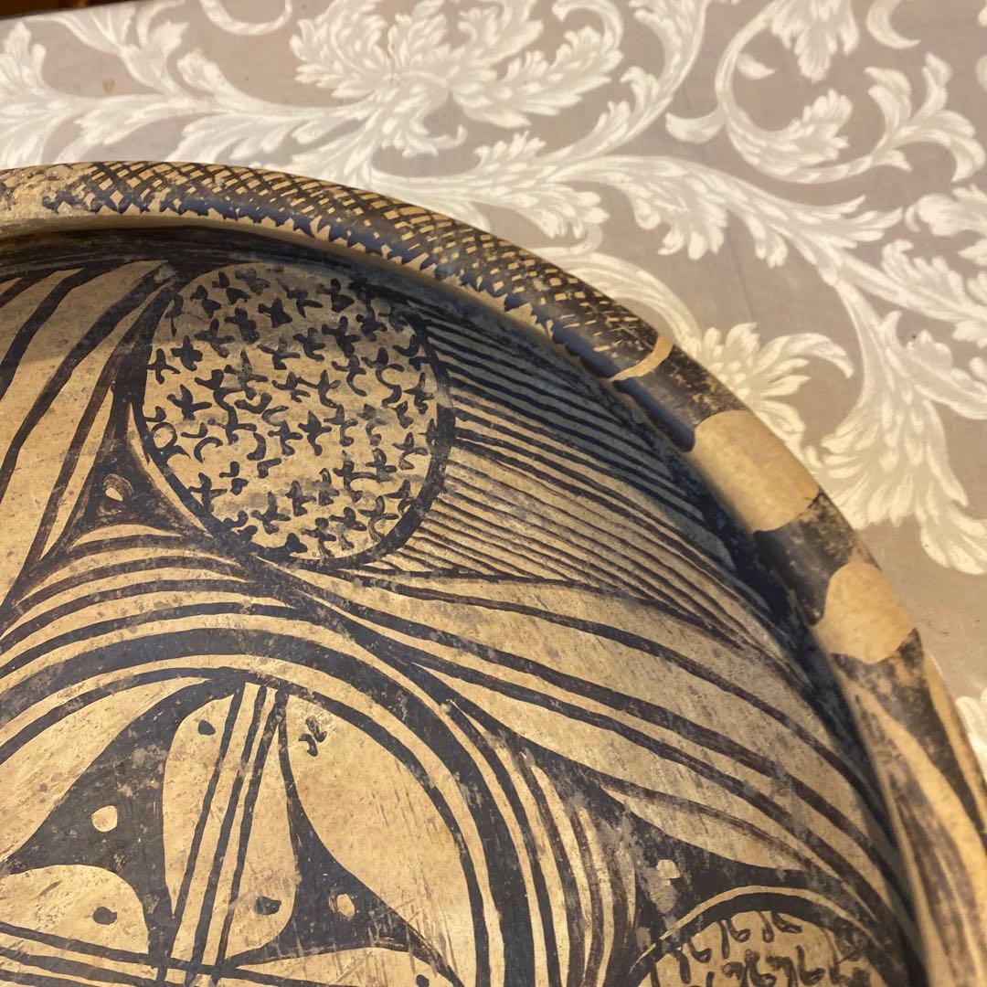 中国古玩　発掘品　アンダーソン大鉢土器