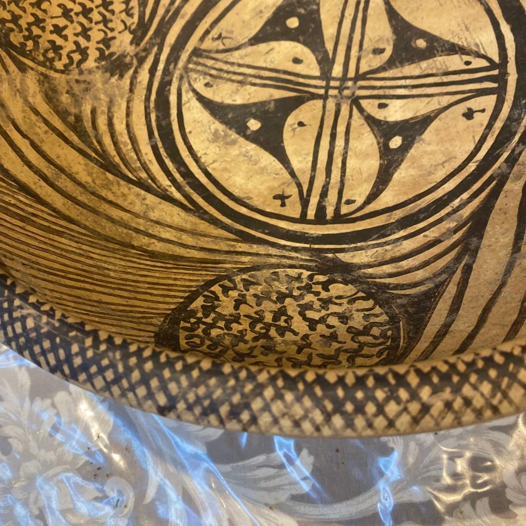 中国古玩　発掘品　アンダーソン大鉢土器