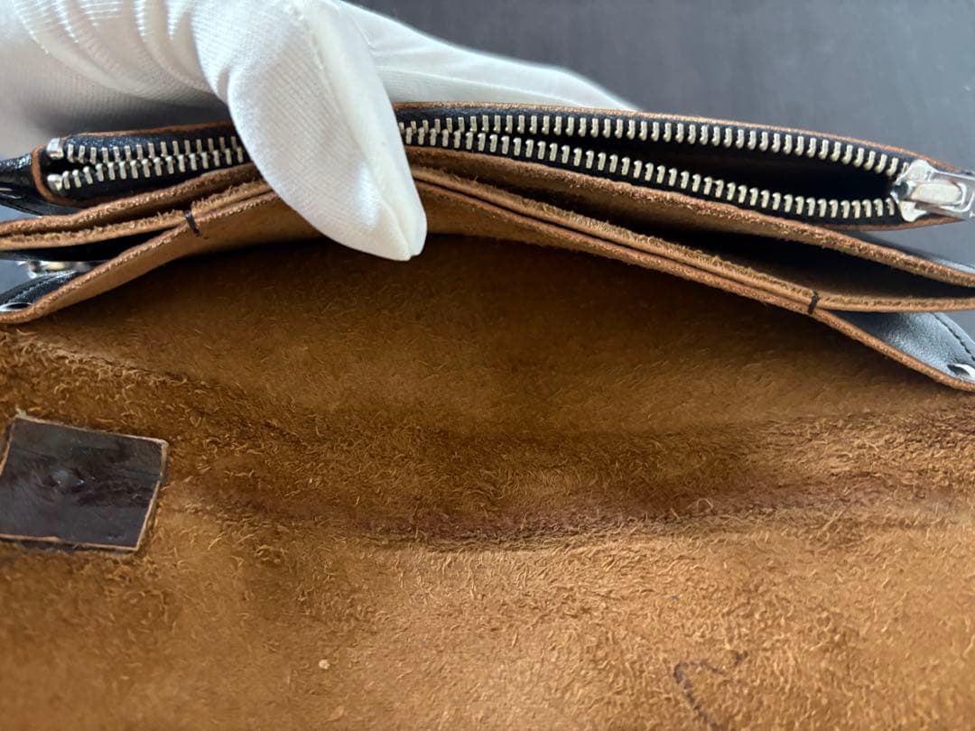 ホースハイド トラッカーウォレット 茶芯 山田蓮