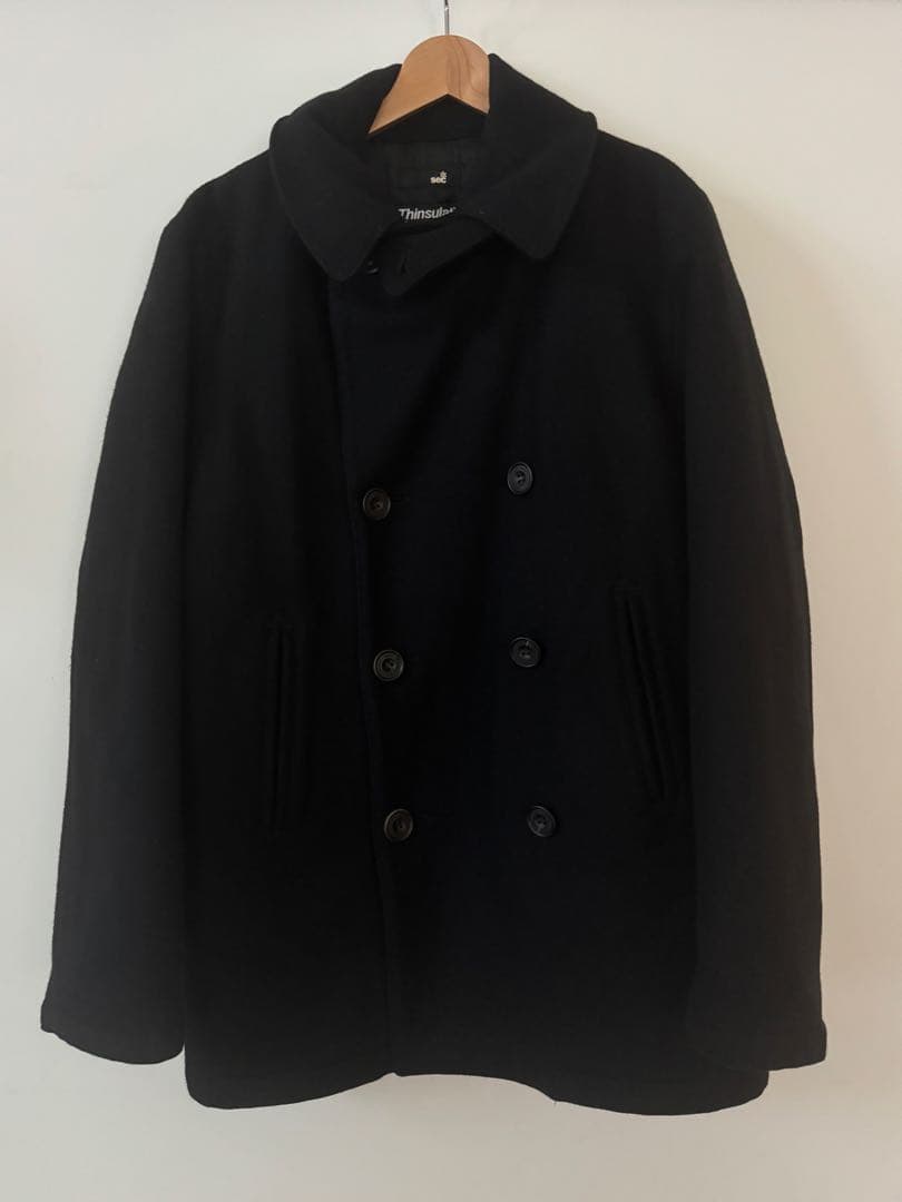 sec* セック Pコート サイズ46 ブラック