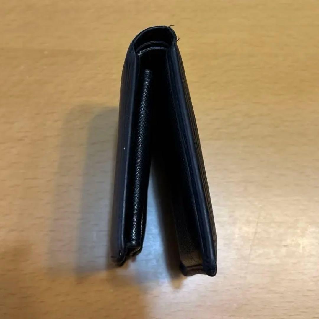 ルイヴィトン　二つ折財布　エピ黒