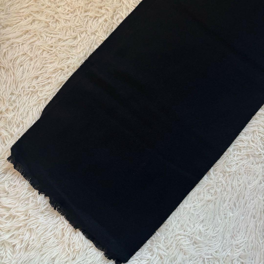 ✨新品未使用タグ付き　RHC ロンハーマン　 カシミヤ100 マフラー　ブラック