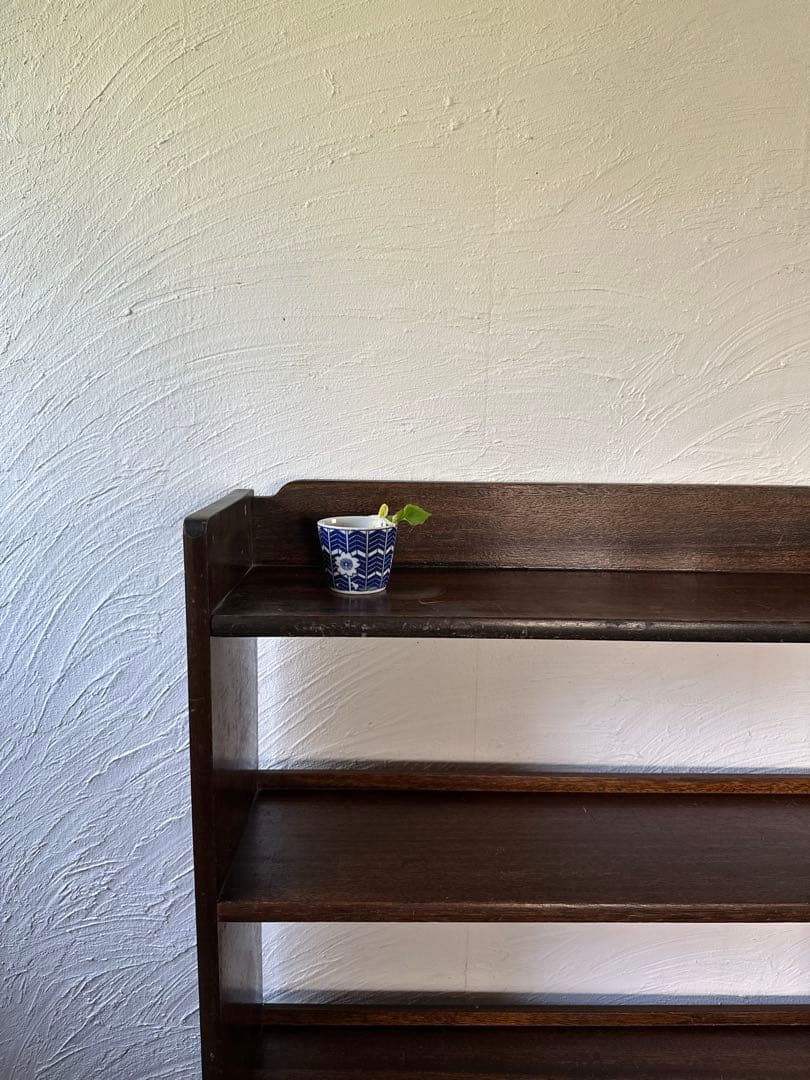 木製本棚　古道具　アンティーク　マガジンラック