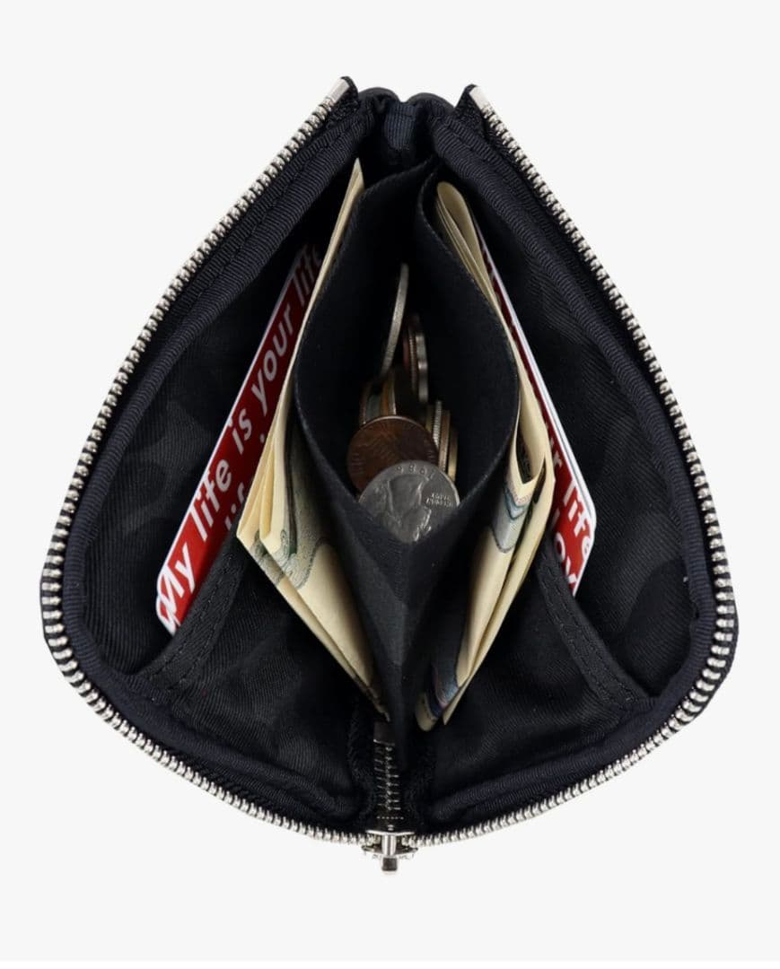 PORTER 財布 ディライト ウォレット 牛革 ミドル財布 Ｌ字ファスナー開閉