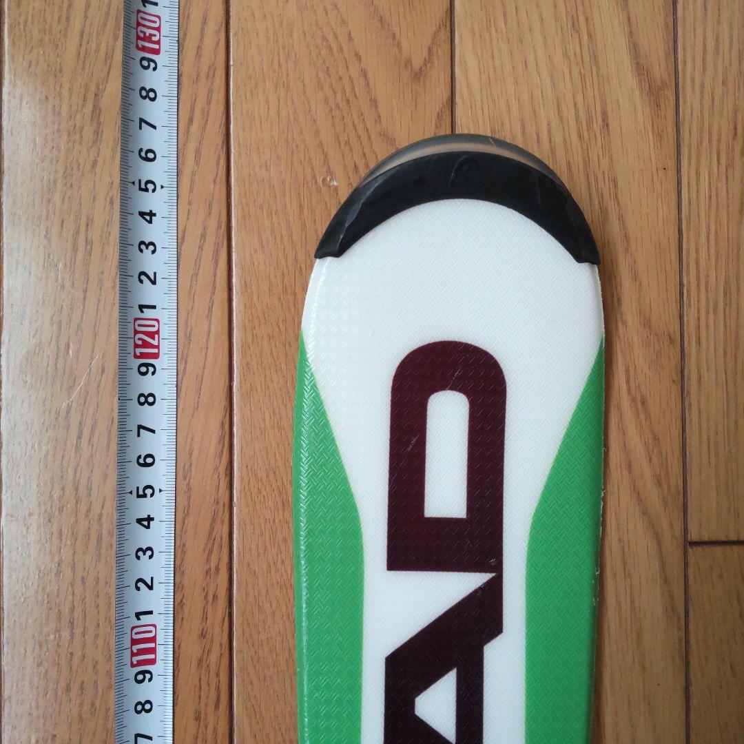 HEAD スキー板 127cm ジュニア　【ビンディング付】