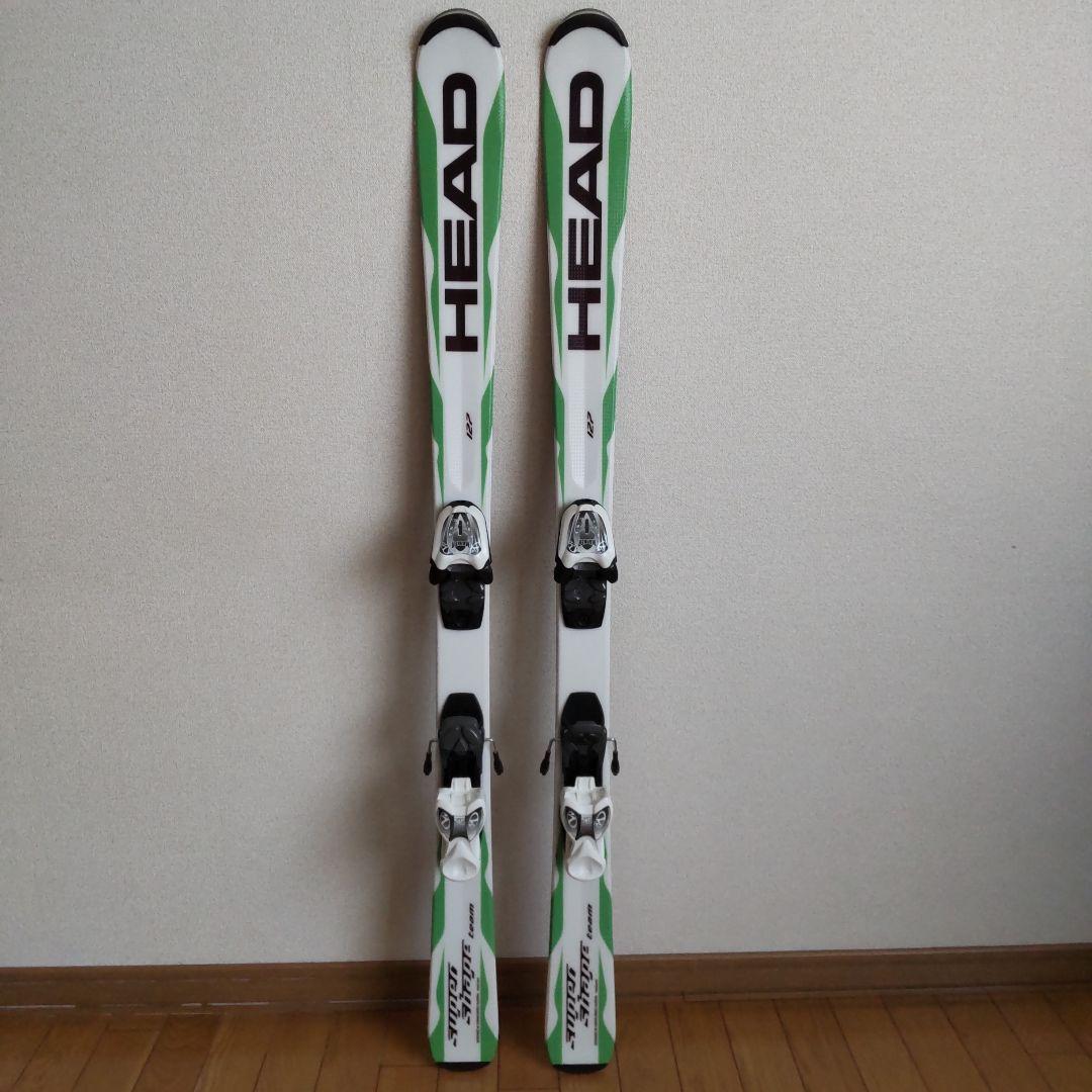 HEAD スキー板 127cm ジュニア　【ビンディング付】