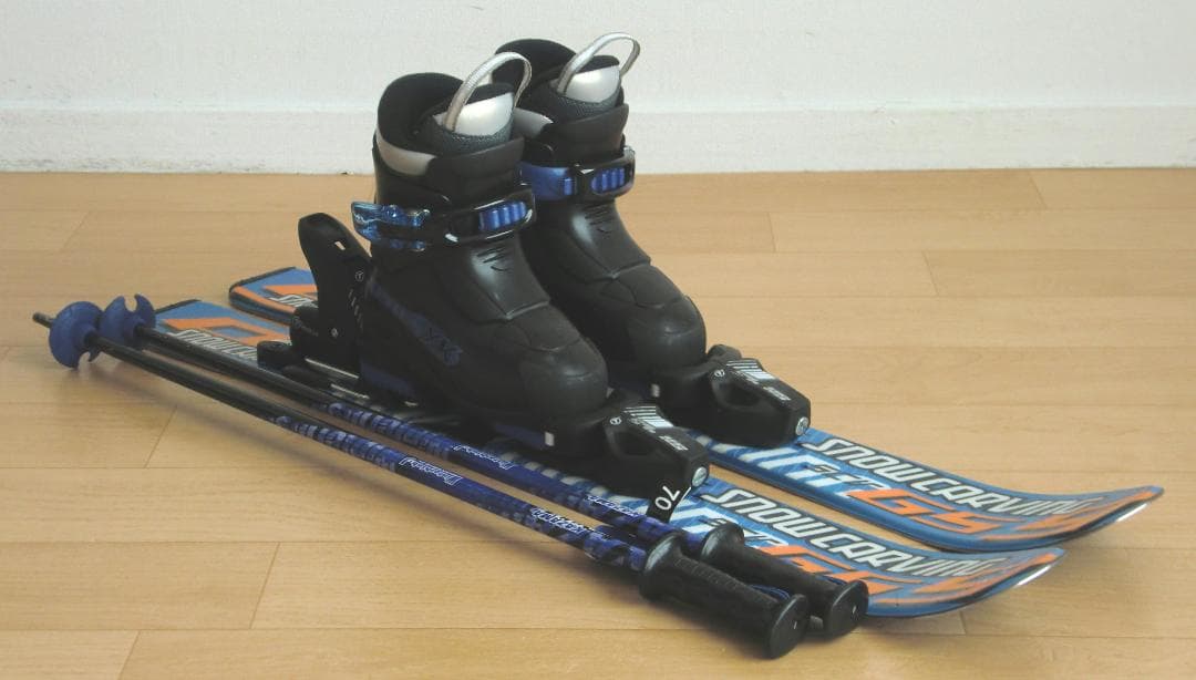 ■■1月限定■送料無料■子供用スキーセット■板80靴17■WAX済■幼児向け■■