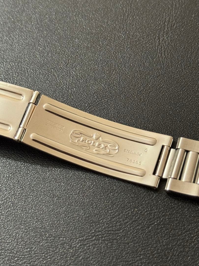 ロレックス ブレスレット 20mm 580 リファレンス78360