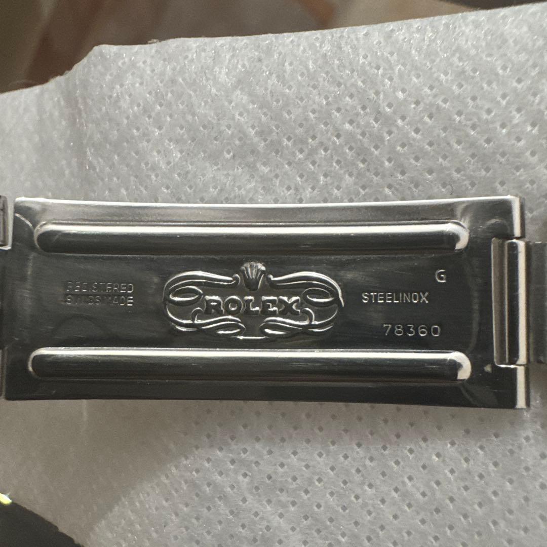 ロレックス ブレスレット 20mm 580 リファレンス78360