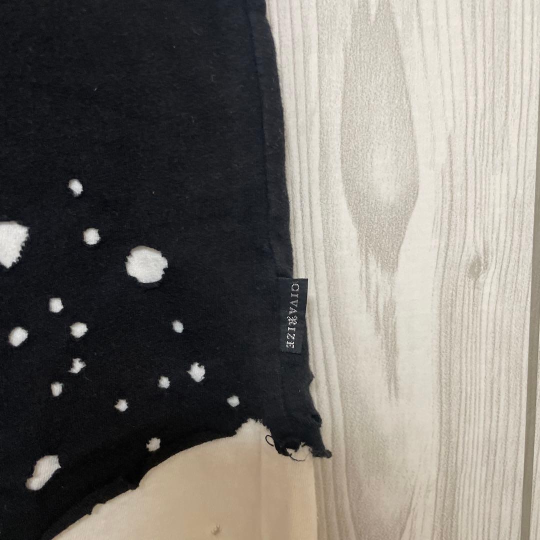 00s CIVARIZE アシンメトリー タンクトップ ダメージレイヤード