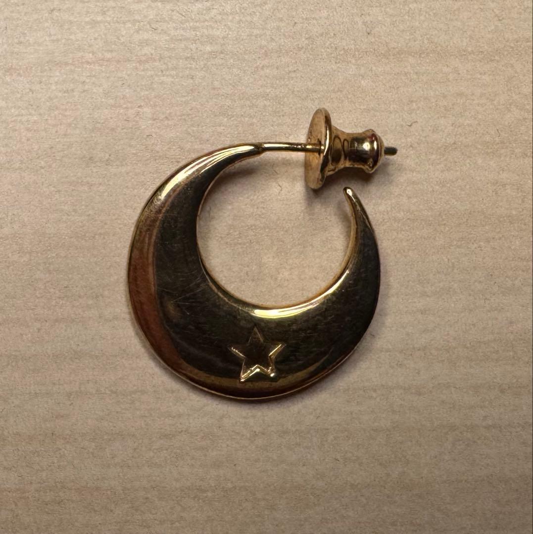 アクセサリー CALEE MOON ROLL SILVER PIERCE