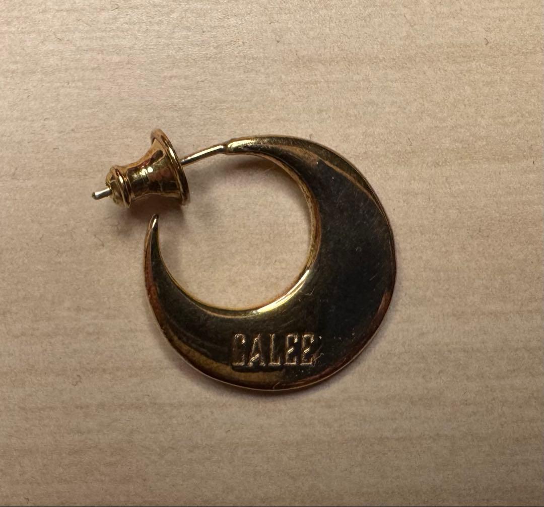 アクセサリー CALEE MOON ROLL SILVER PIERCE