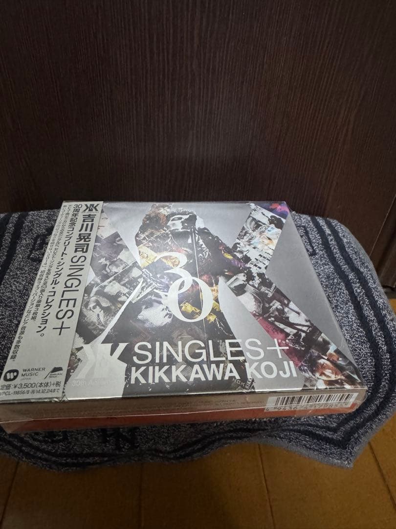 【CD新品未開封品】吉川晃司／SINGLES+／30周年記念シングル集／3CD