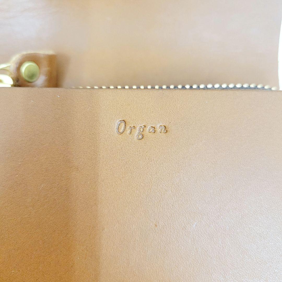 Organ オルガン 二つ折り財布 ブラウン 革　GS-64