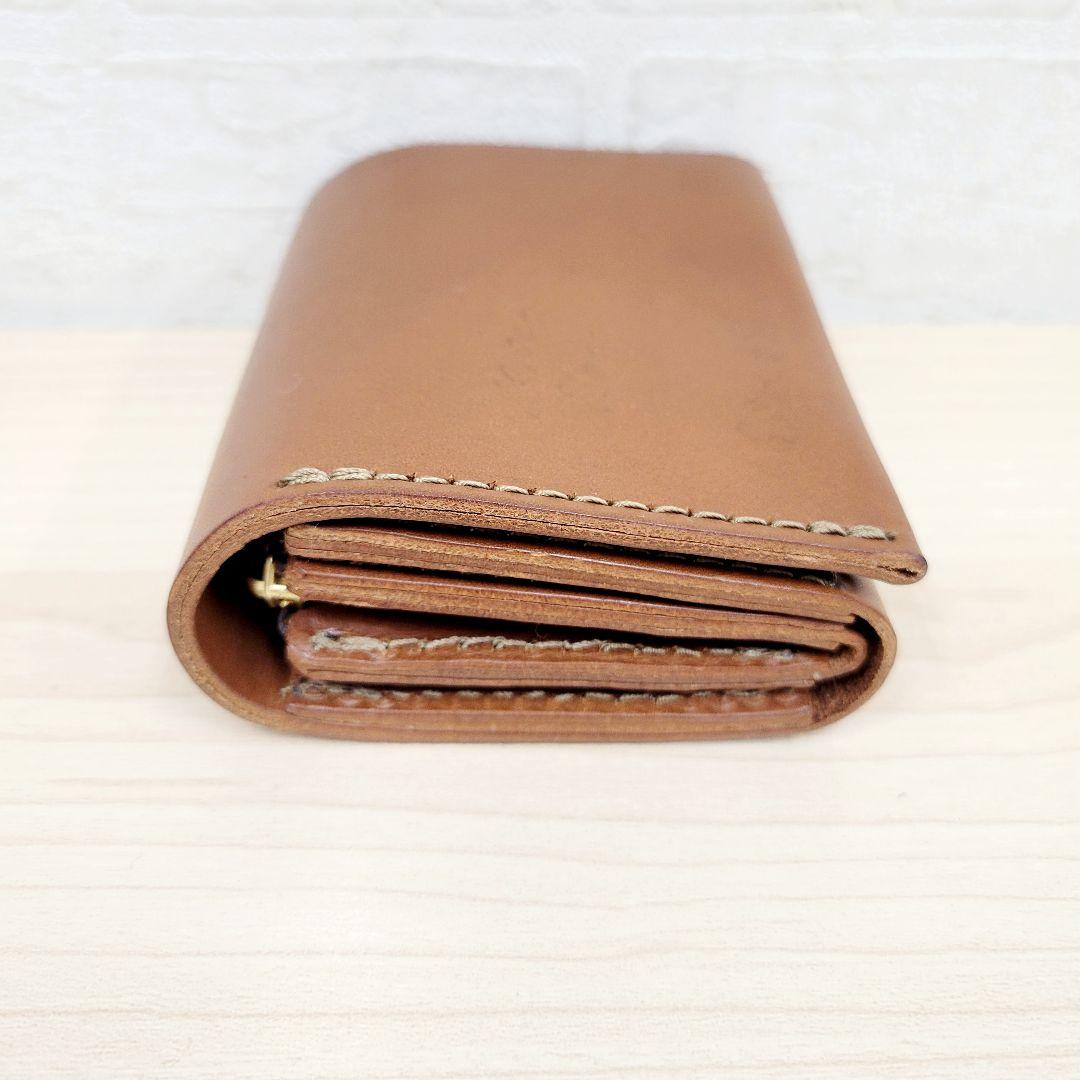 Organ オルガン 二つ折り財布 ブラウン 革　GS-64