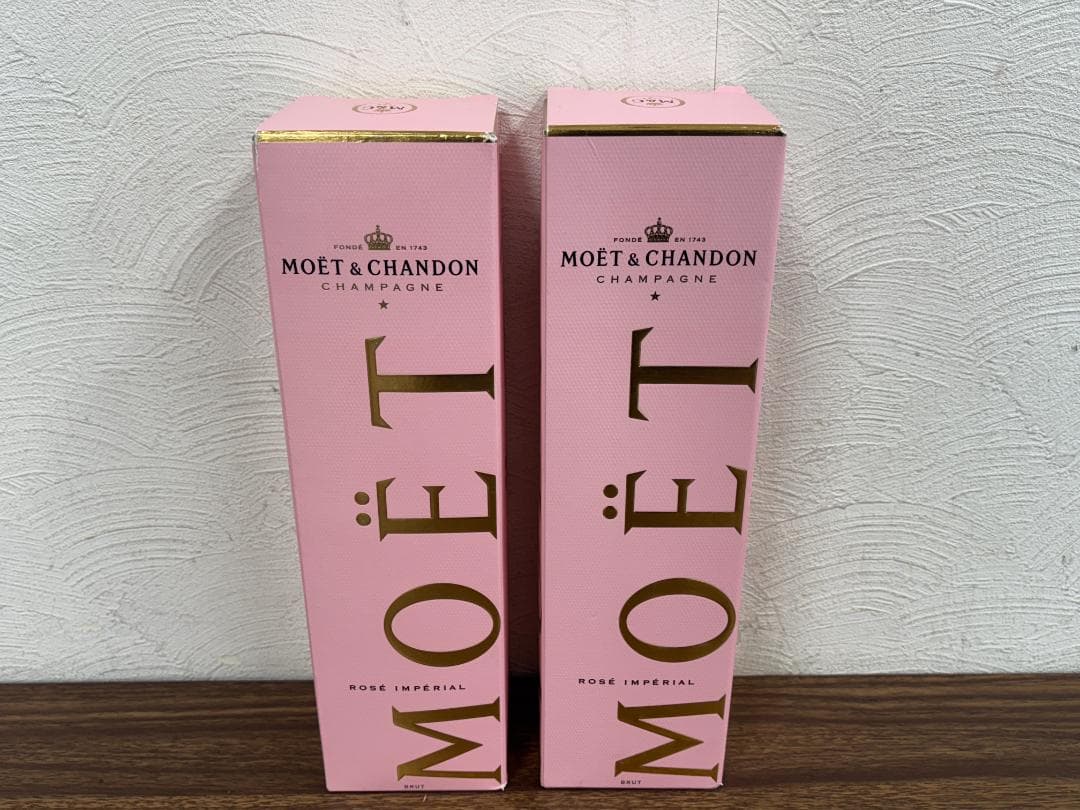 未開封 モエ シャンドン MOET&CHANDON ロゼ 750ml 2本