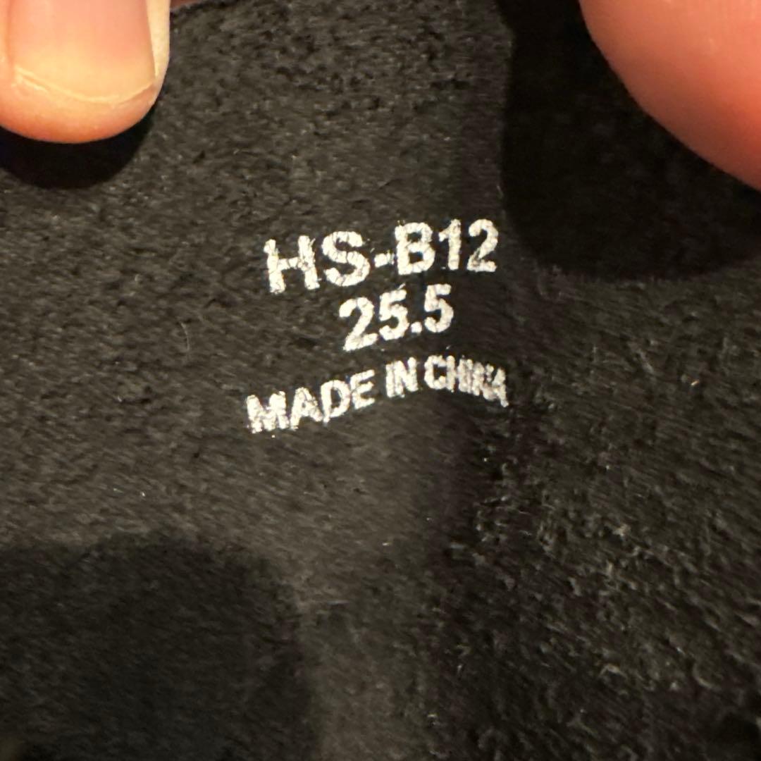 DEGNER レザーブーツ HS-B12 ブラック 25.5cm