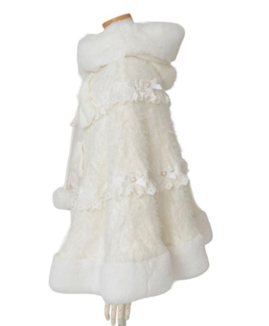 LIZ LISA リズリサ　ミルフィーユレースポンチョ　ホワイト　新品タグ付き