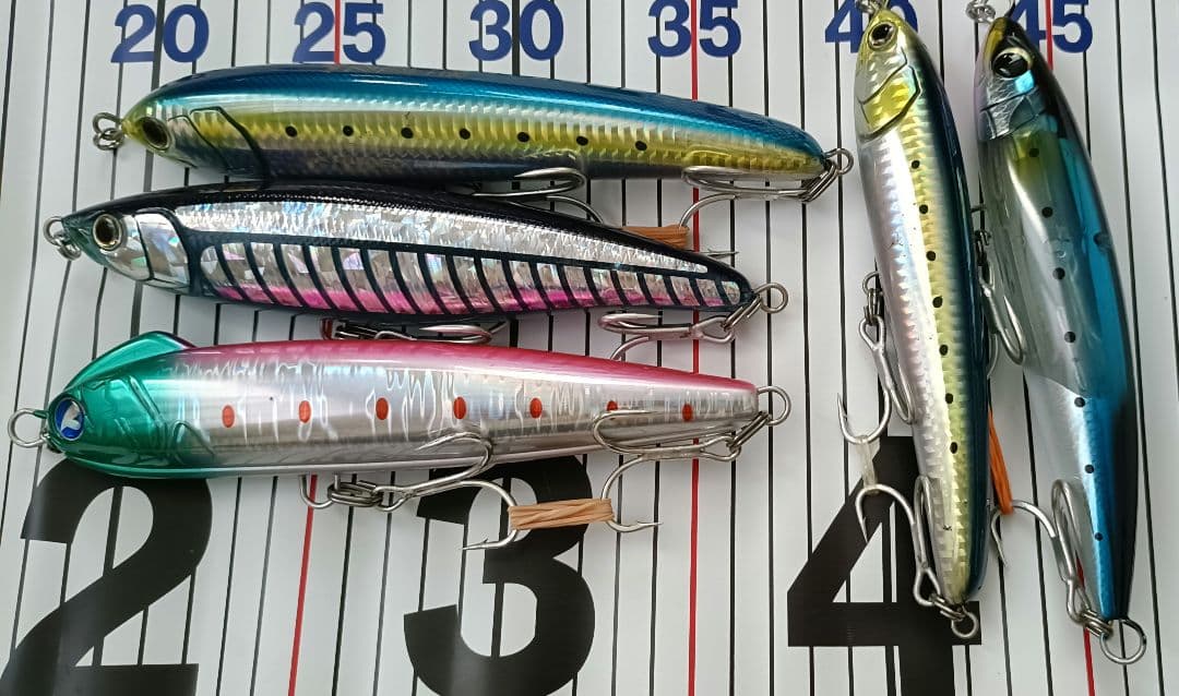 マリア ブルーブルー シマノ ルアー 5個セット