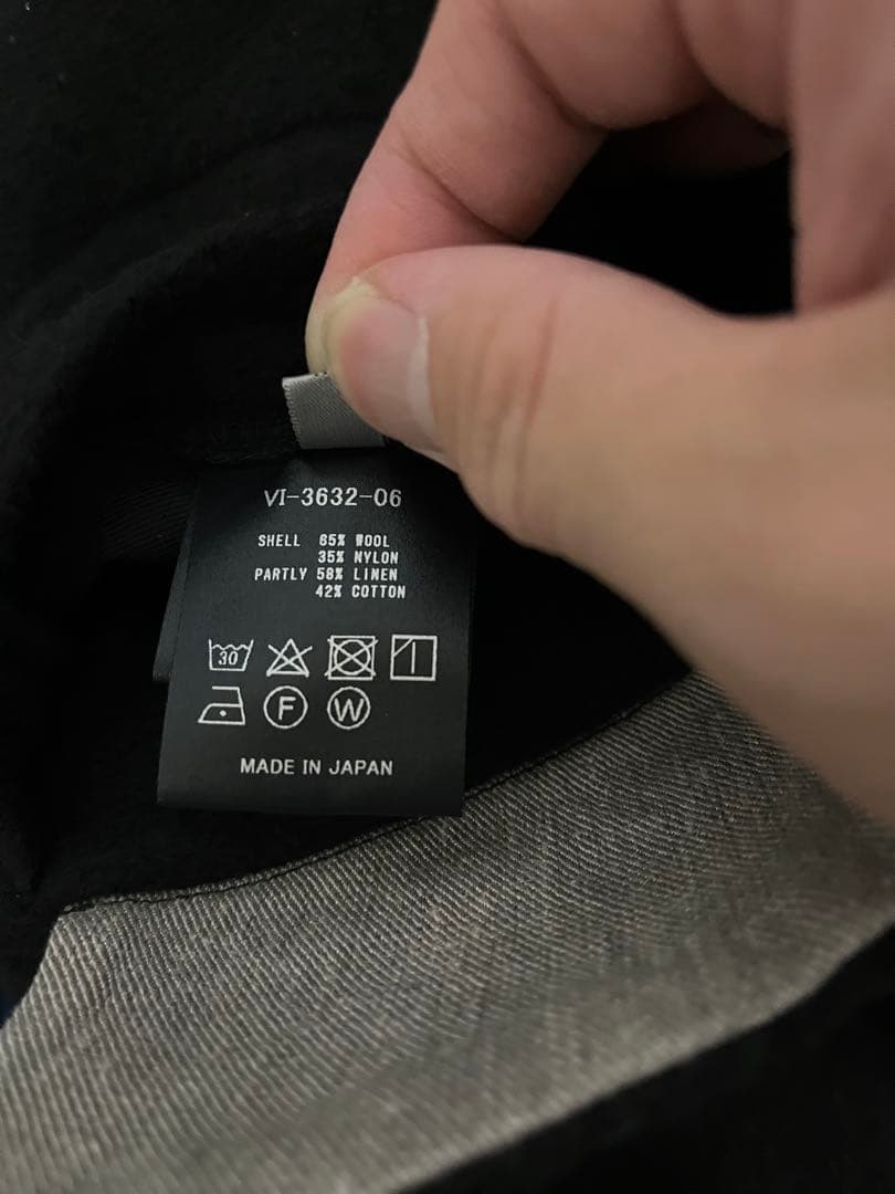 viridi-anneヴィリジアン23aw Fulling Coat 1新品