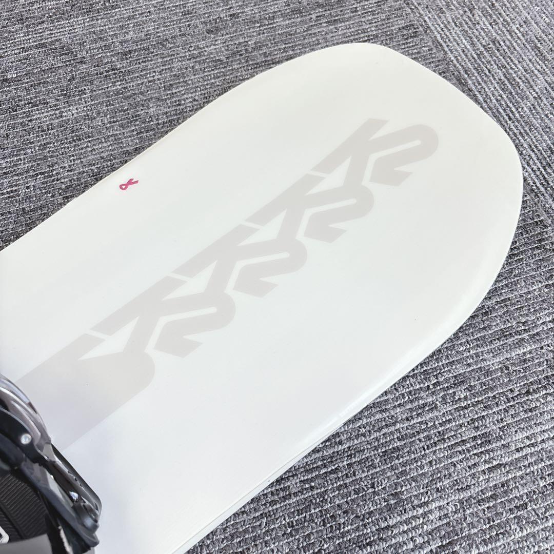 63美品❗️超豪華❗️K2×SPOON レディース スノーボードセット★138cm