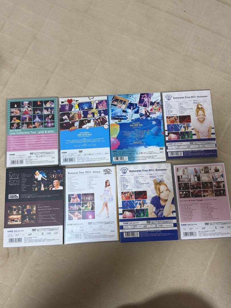 s*p様 西野カナ LIVEDVD等8枚セット