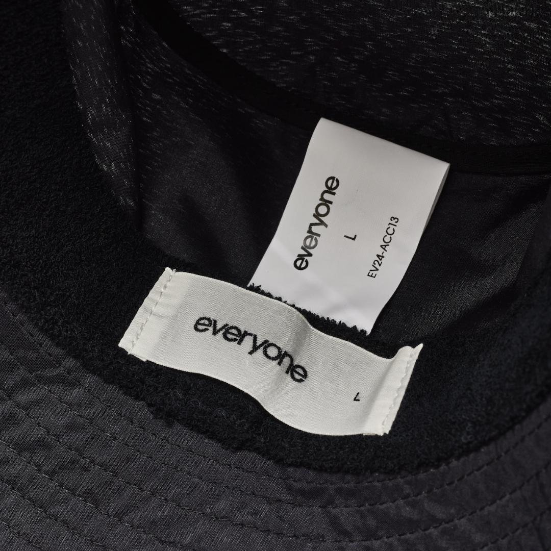 帽子 everyone epic nylon bucket hat BLACK L