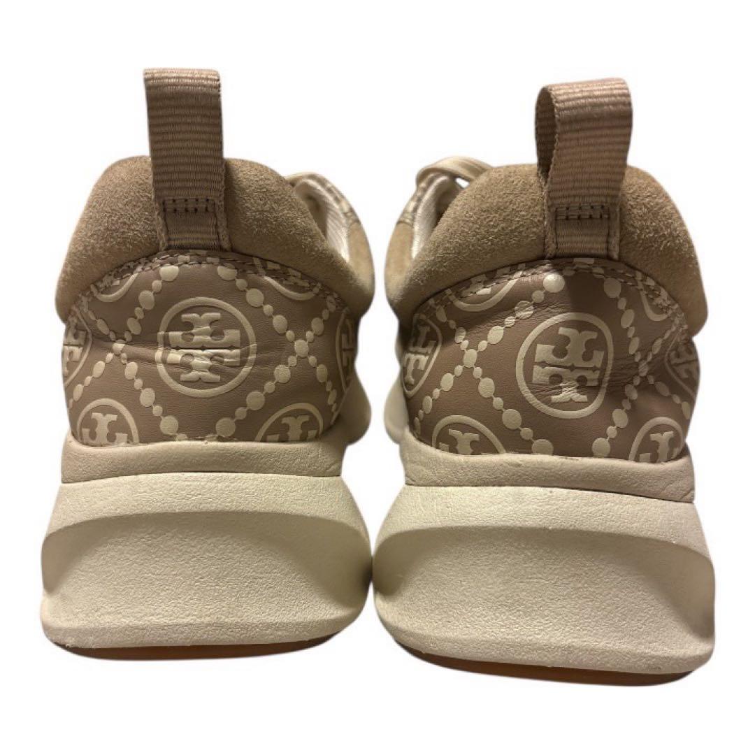 極美品✨ TORY BURCH ベージュ スニーカー サイズ7 M 24cm