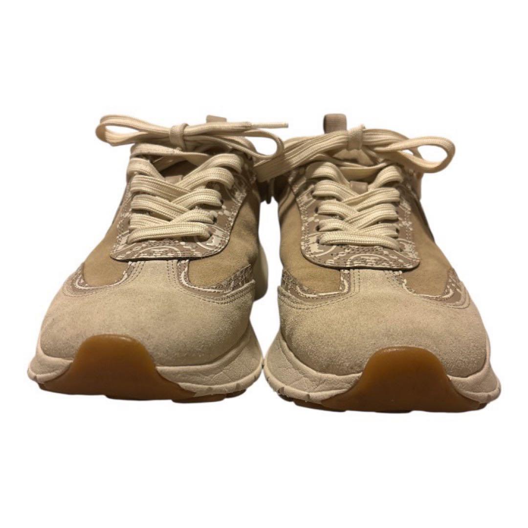 極美品✨ TORY BURCH ベージュ スニーカー サイズ7 M 24cm