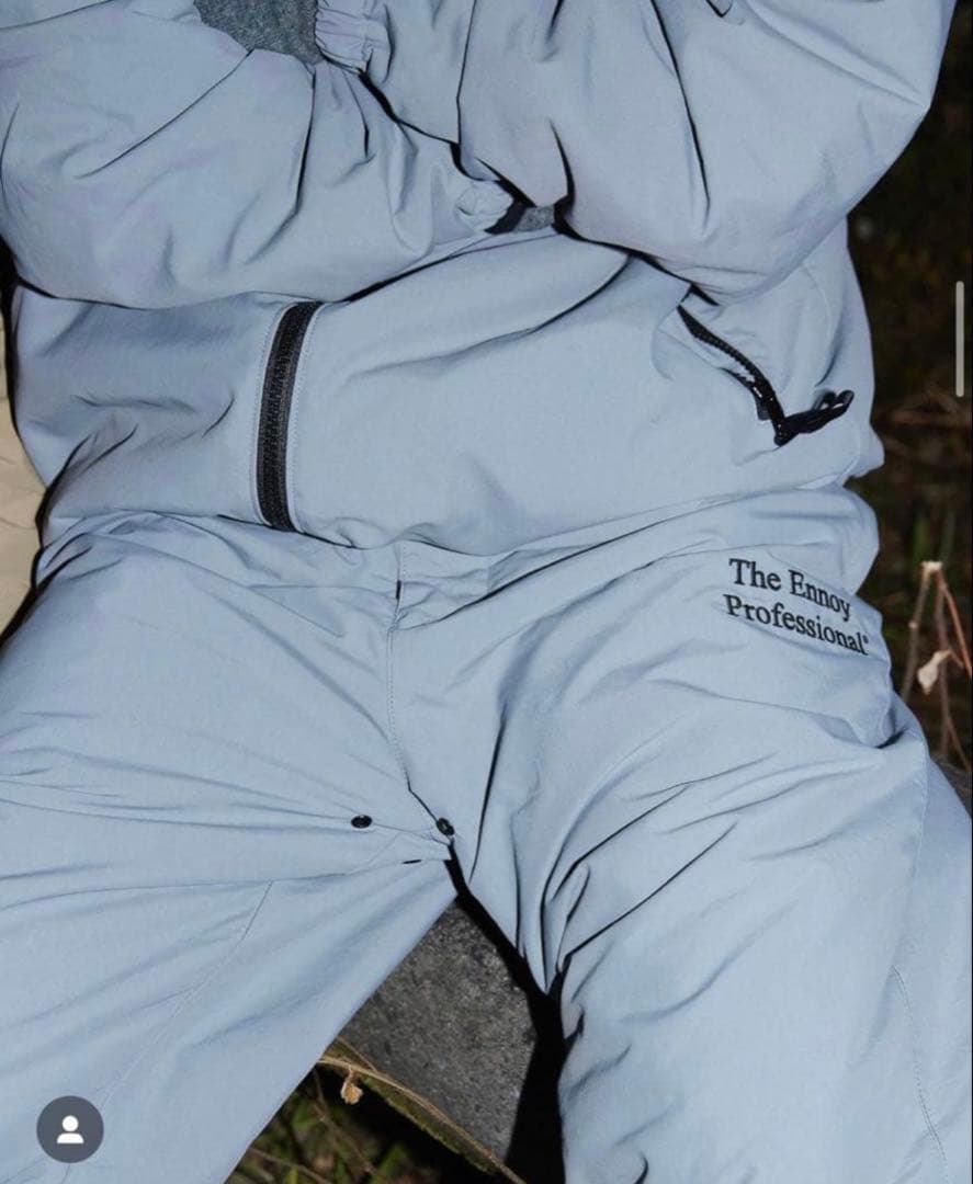 パンツ ENNOY Professional NYLON PADDED PANTS