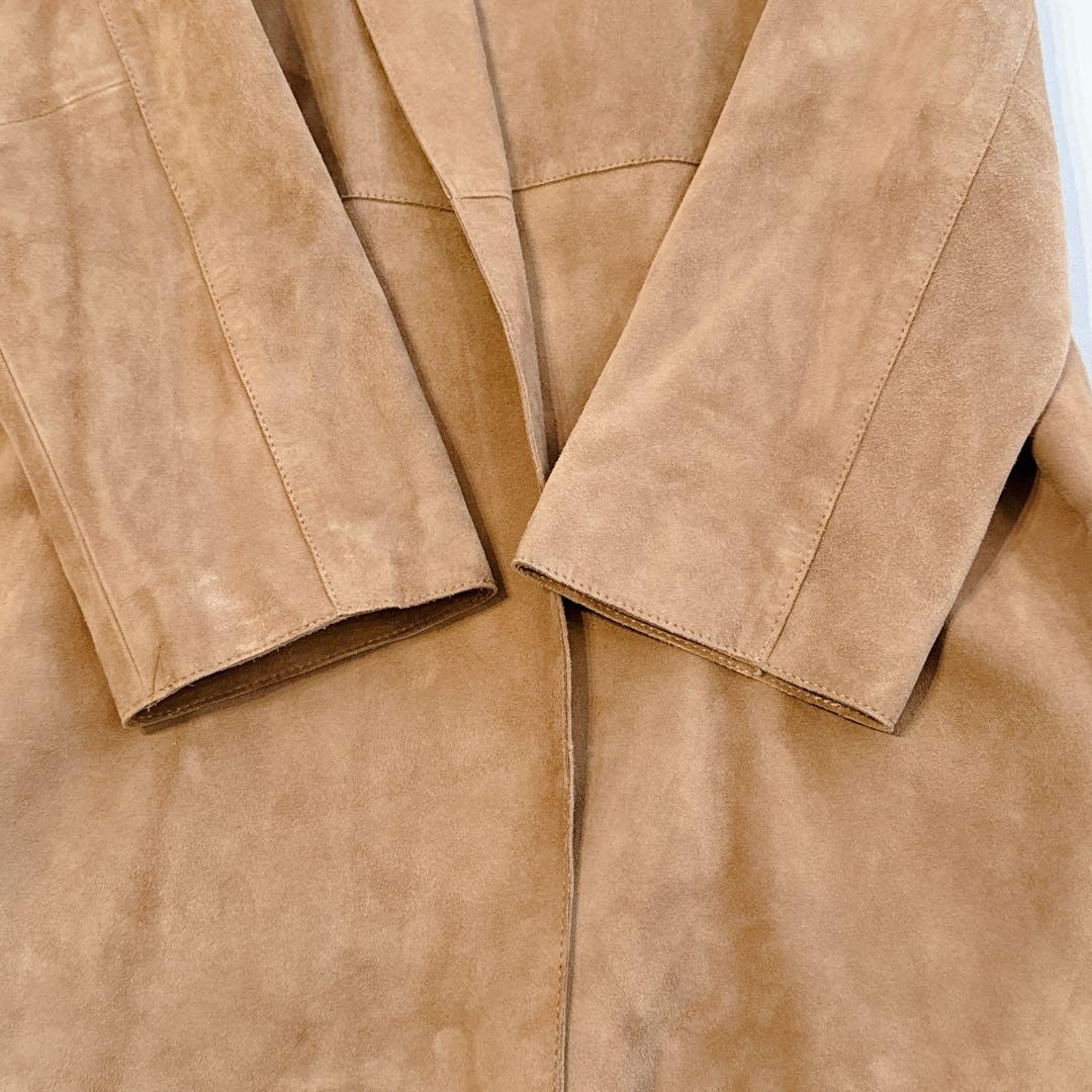 新品タグ付き✨ ノーカラーレザージャケット プラージュ 山羊革 定価49000円