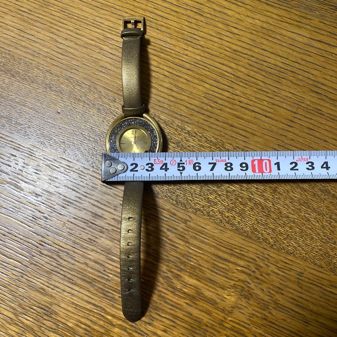 スワロフスキー　オーバル　時計　クリスタルライン