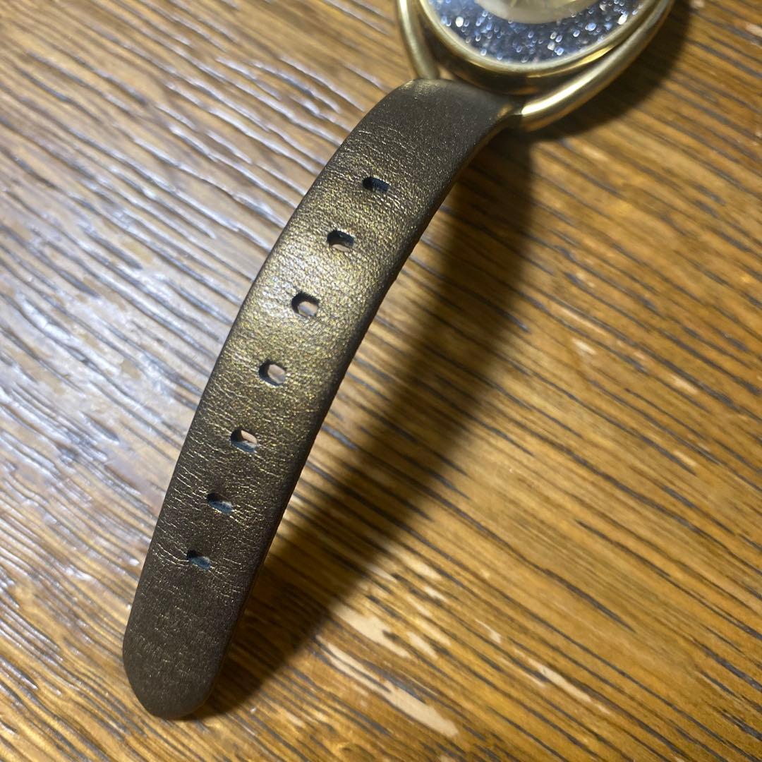 スワロフスキー　オーバル　時計　クリスタルライン