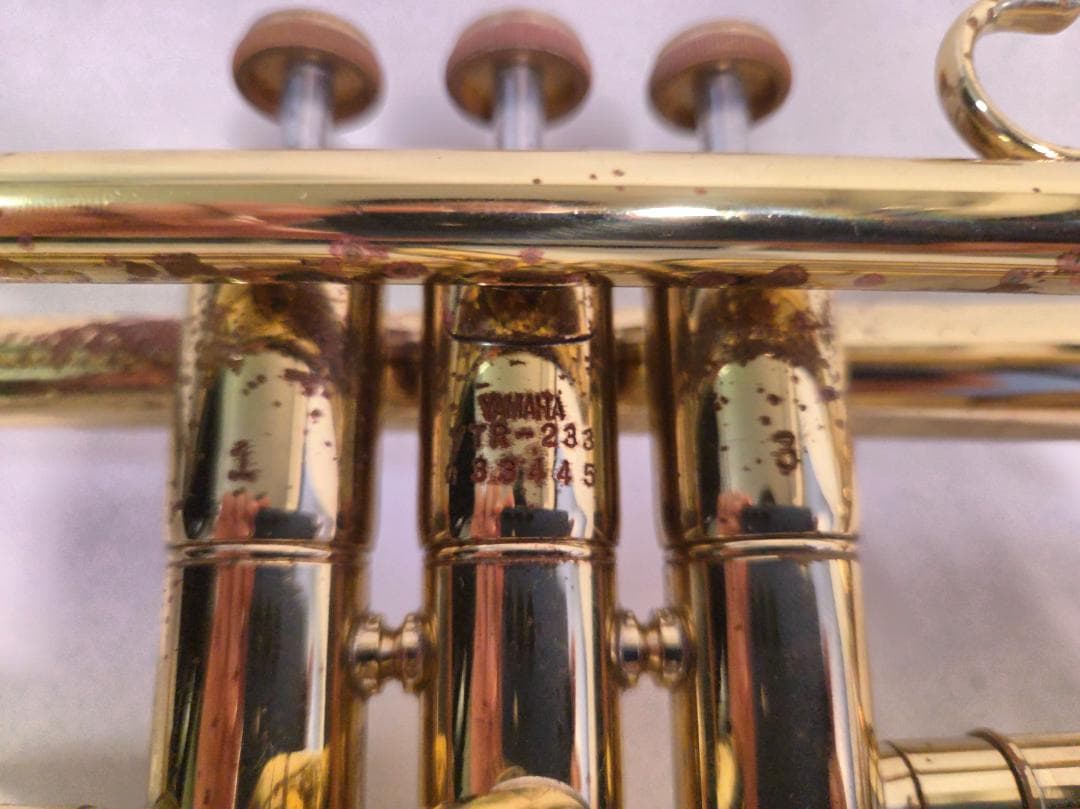 YAMAHA YTR-233 トランペット 試奏確認済み スライド良好#2400