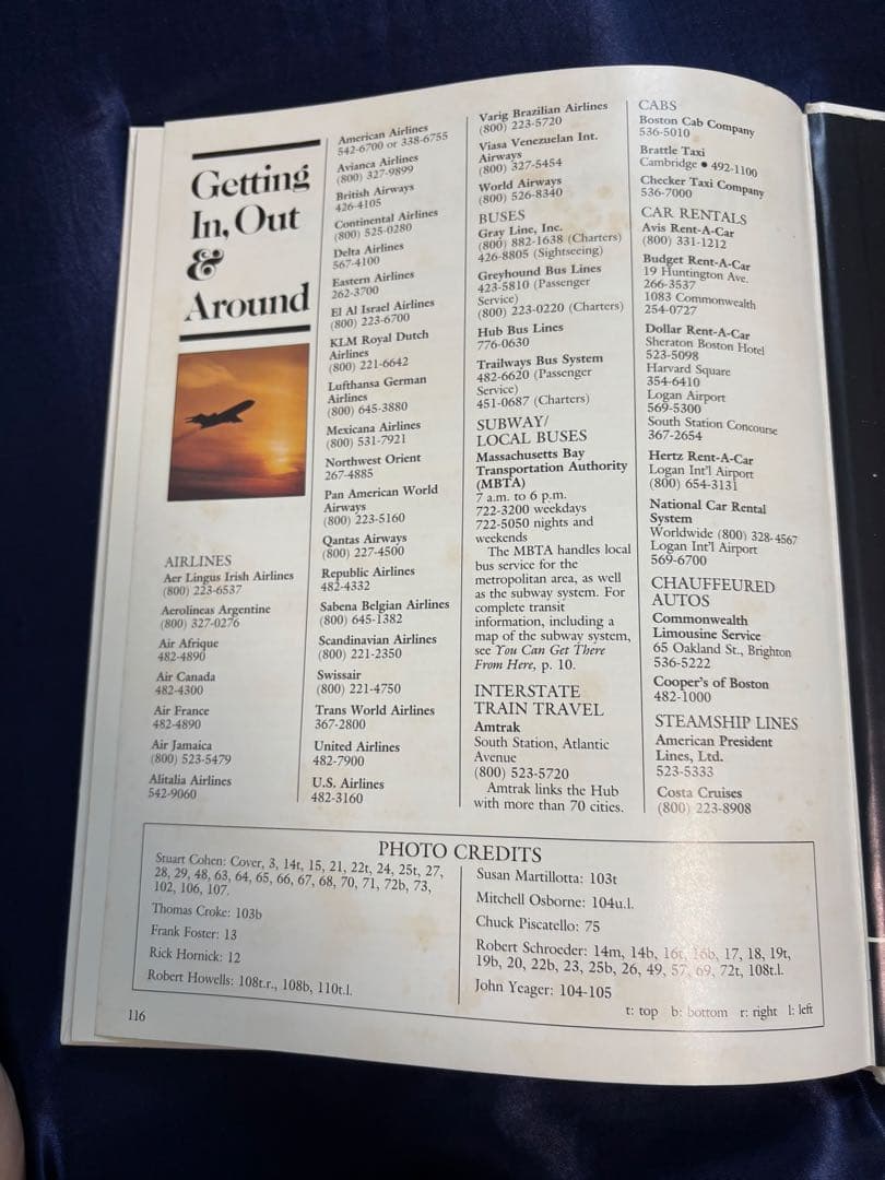 洋書 BOSTON LEISUREGUIDE RITZ CARLTON