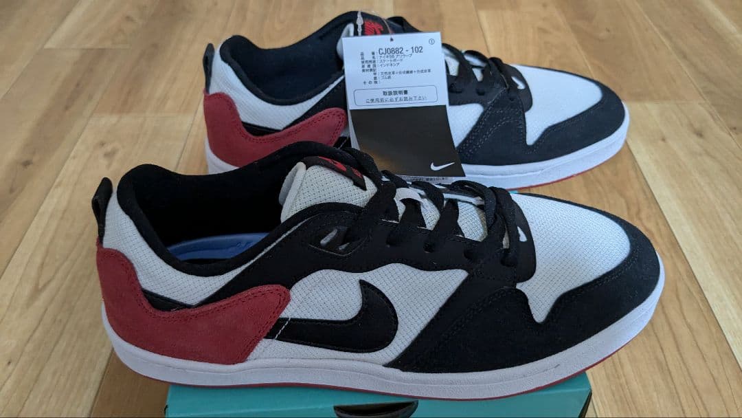 NIKE　SB アリウープ　ブラックトゥ　新品未使用　タグ付き