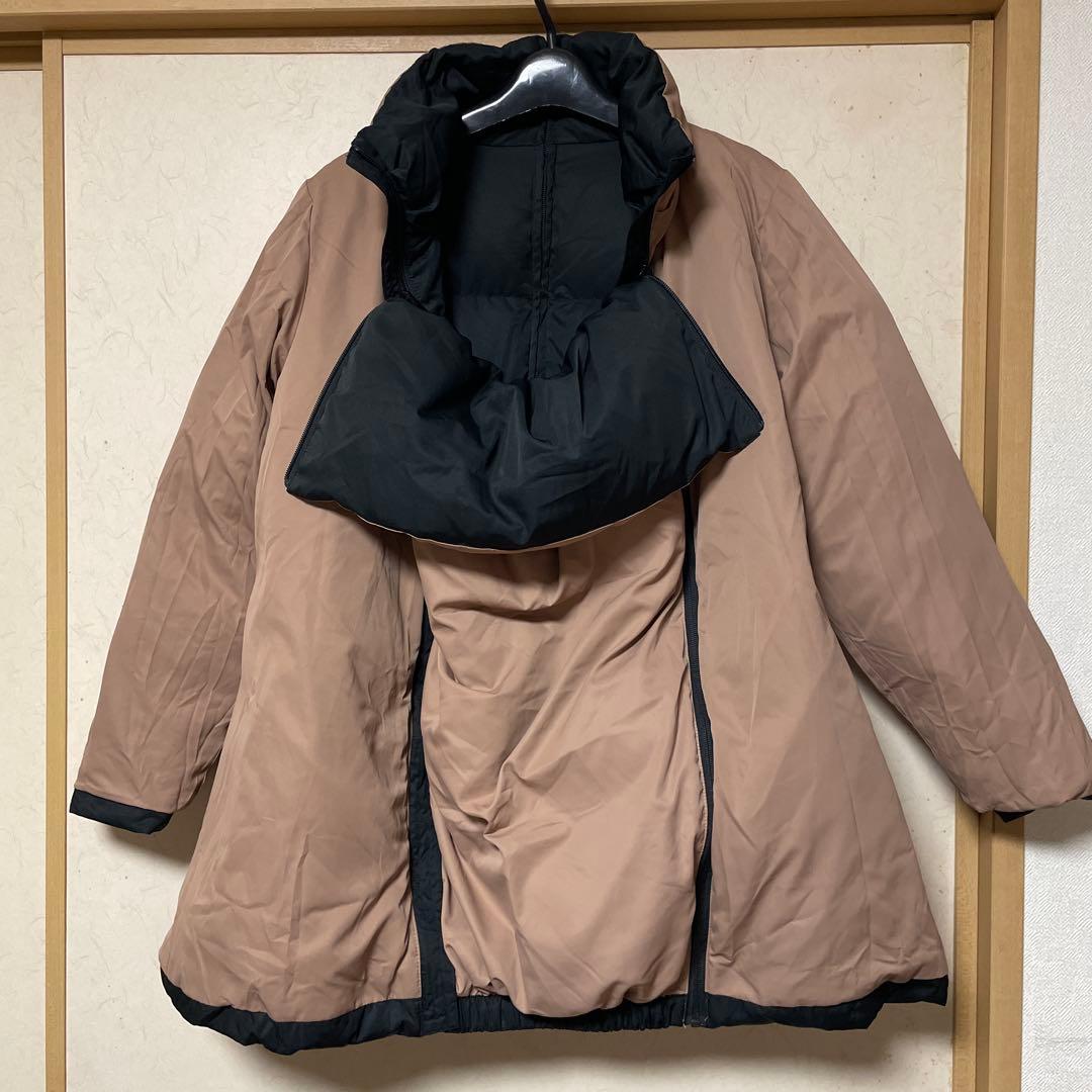 SWEETMOMMY♡ママコートリバーシブル ダウンコート おんぶコート