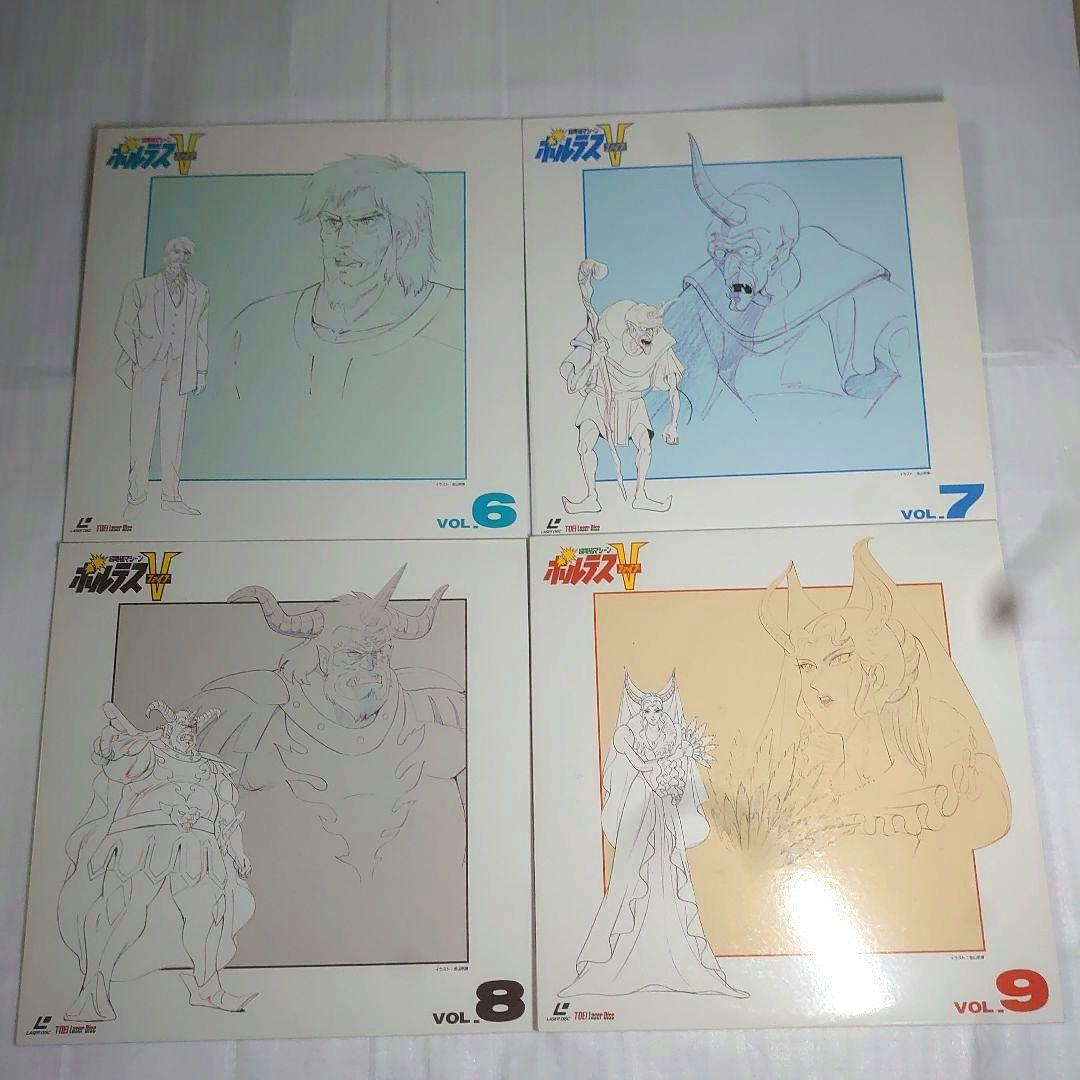 アニメボルテスファイブＬＤ レーザーディスク全10 枚