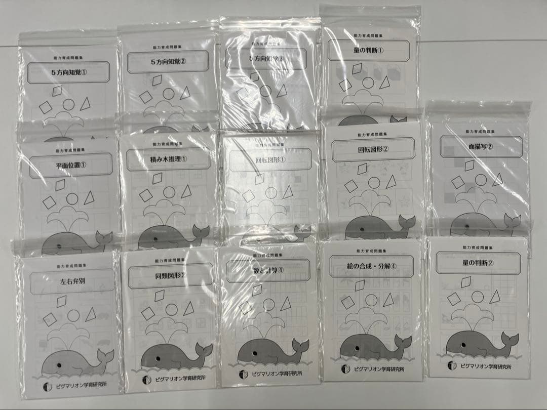 お手本集　プリント単体　一覧　ピグマリオン