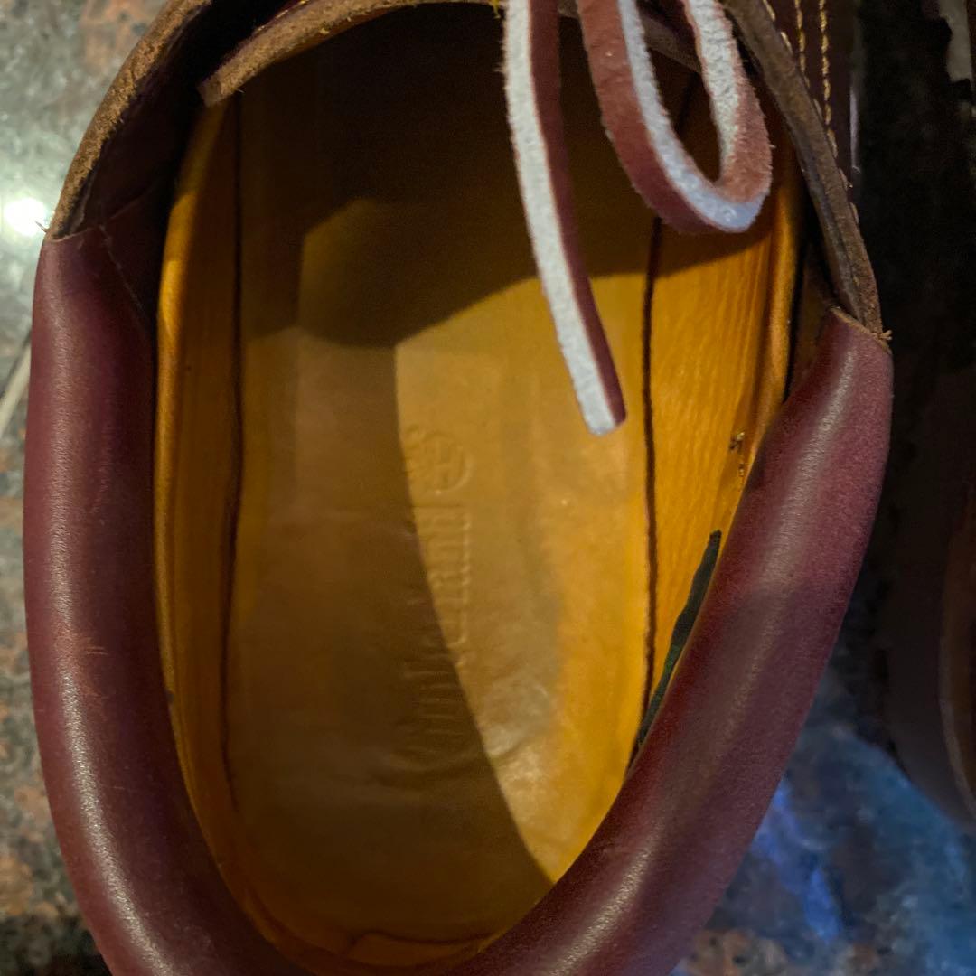 ティンバーランド　3eye バーガンディus8 箱付き