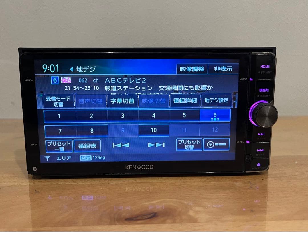 ケンウッド MDV-Z702W ナビゲーションシステム 製品製造日 2016