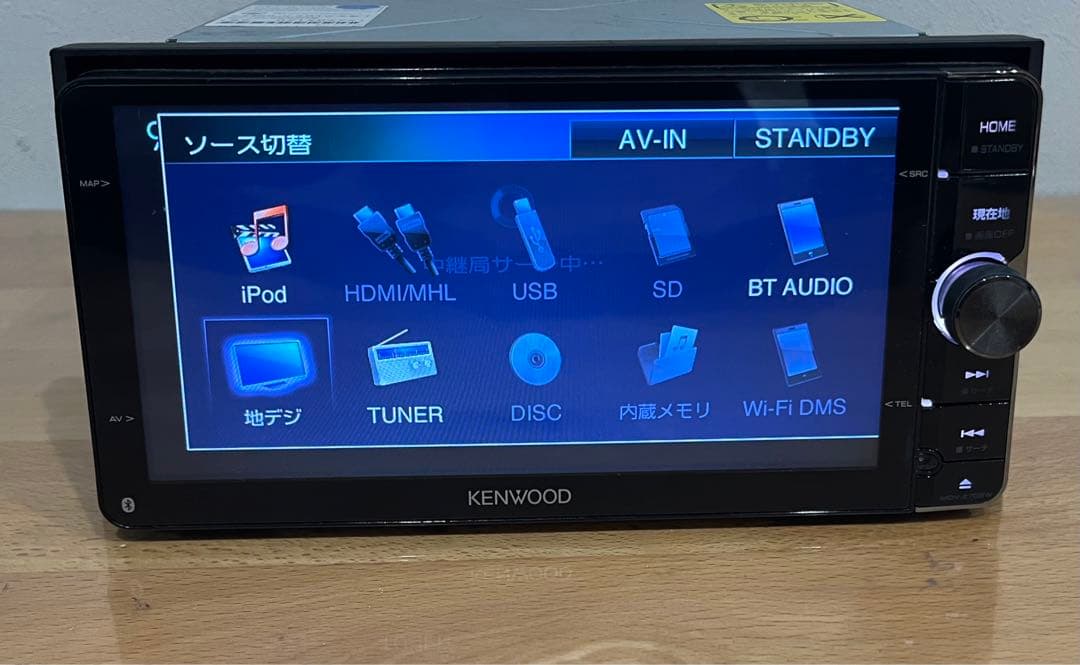 ケンウッド MDV-Z702W ナビゲーションシステム 製品製造日 2016