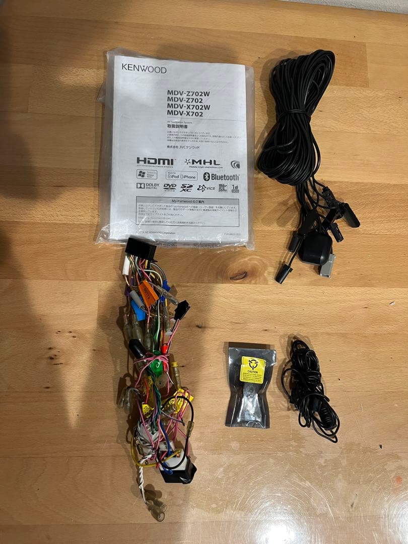 ケンウッド MDV-Z702W ナビゲーションシステム 製品製造日 2016