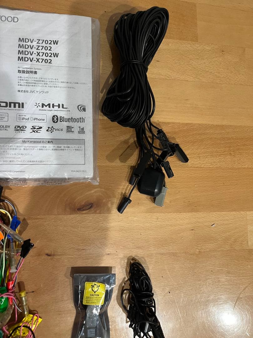 ケンウッド MDV-Z702W ナビゲーションシステム 製品製造日 2016